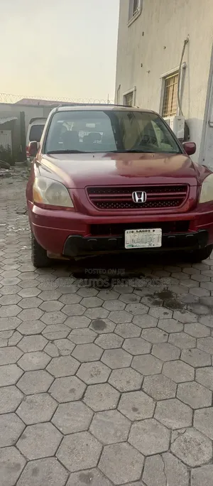 Honda Pilot EX 4x4 (3.5L 6cyl 5A) 2004 Red