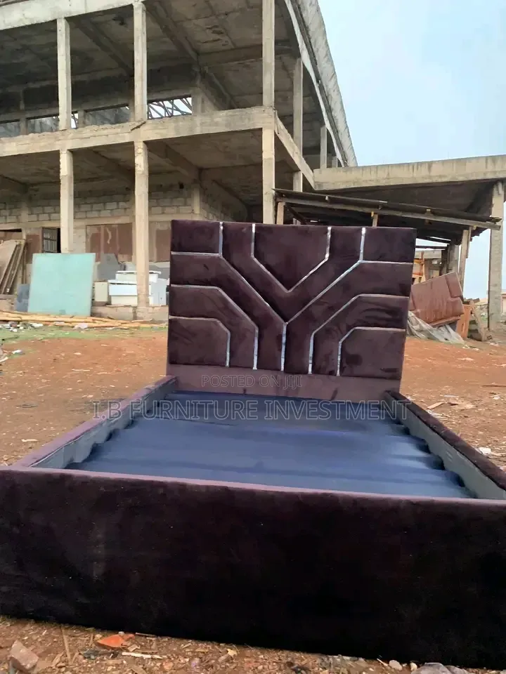 4.5 by 6 Padded Bedframe