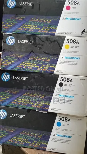 508 a Color Cartridge Toner Genuine Hp