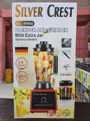 Long Carton 4.5l Silvercrest Blender/GrinderIs Available Now