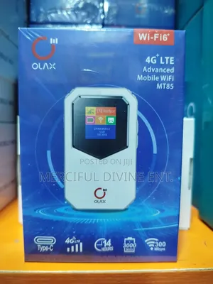 Olax Mt85 Wifi 6 4g Lte Advanced Mobile Wifi. 300mbps