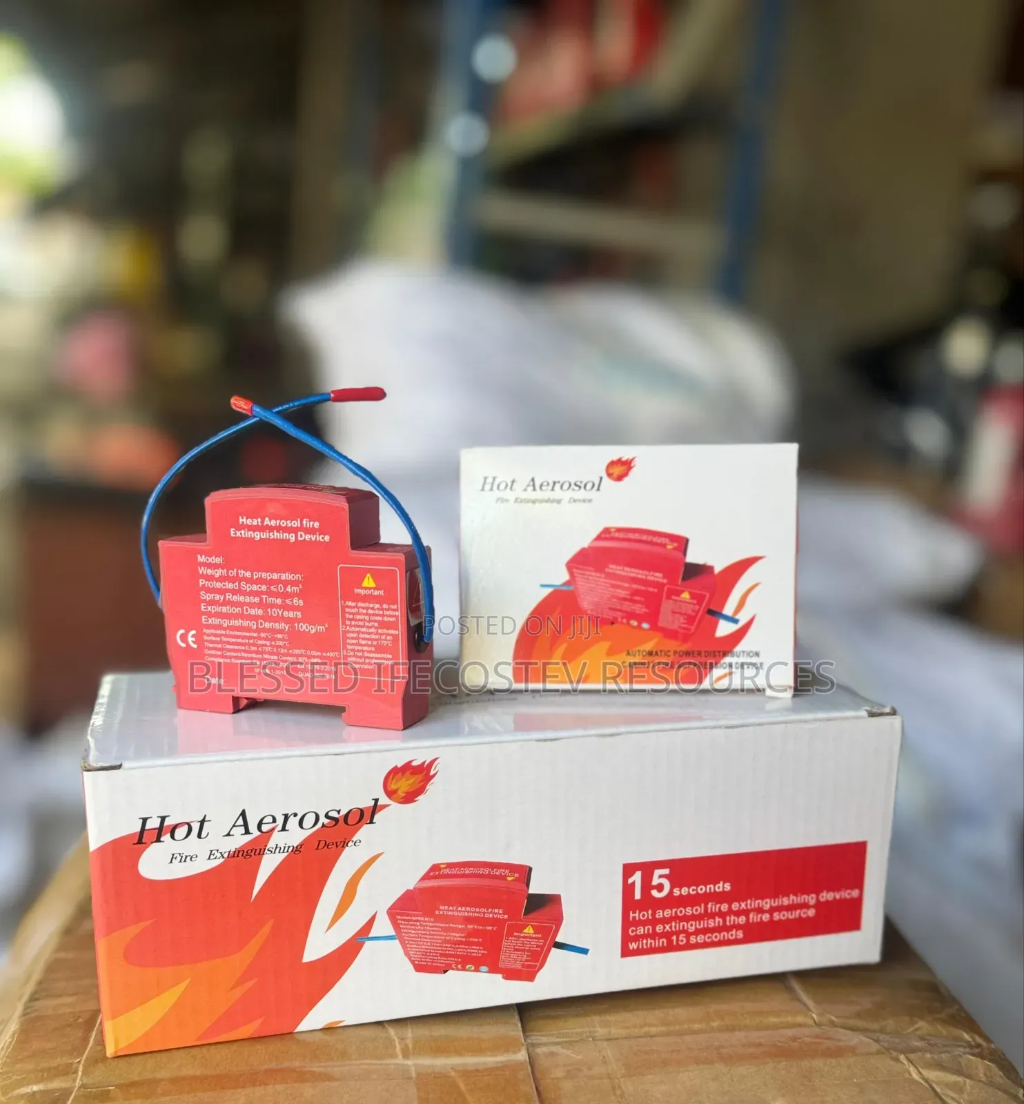 Automatic Fire Stop