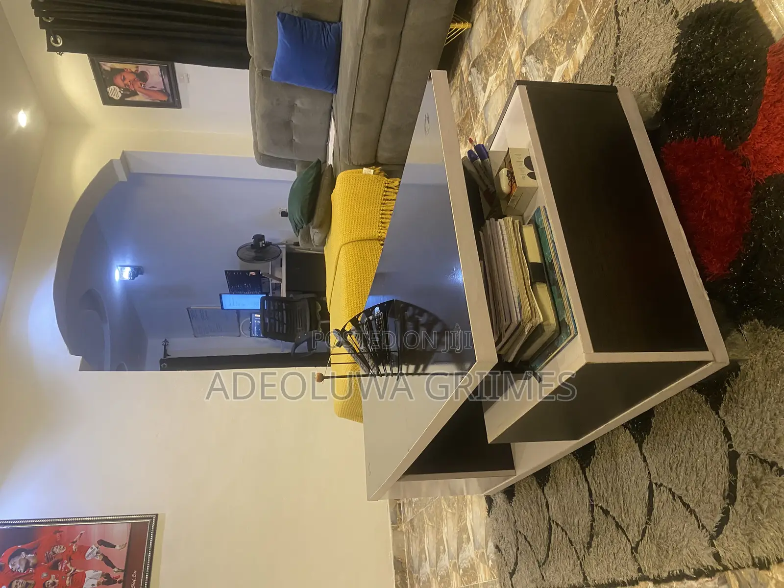 Neatly Used MDF Center Table With Draw