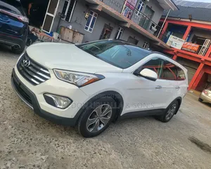 Hyundai Santa Fe Limited 4dr SUV AWD (3.3L 6cyl 6A) 2015 White
