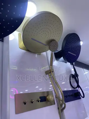 Rainfinity Conduit Shower Rose Gold.English Made