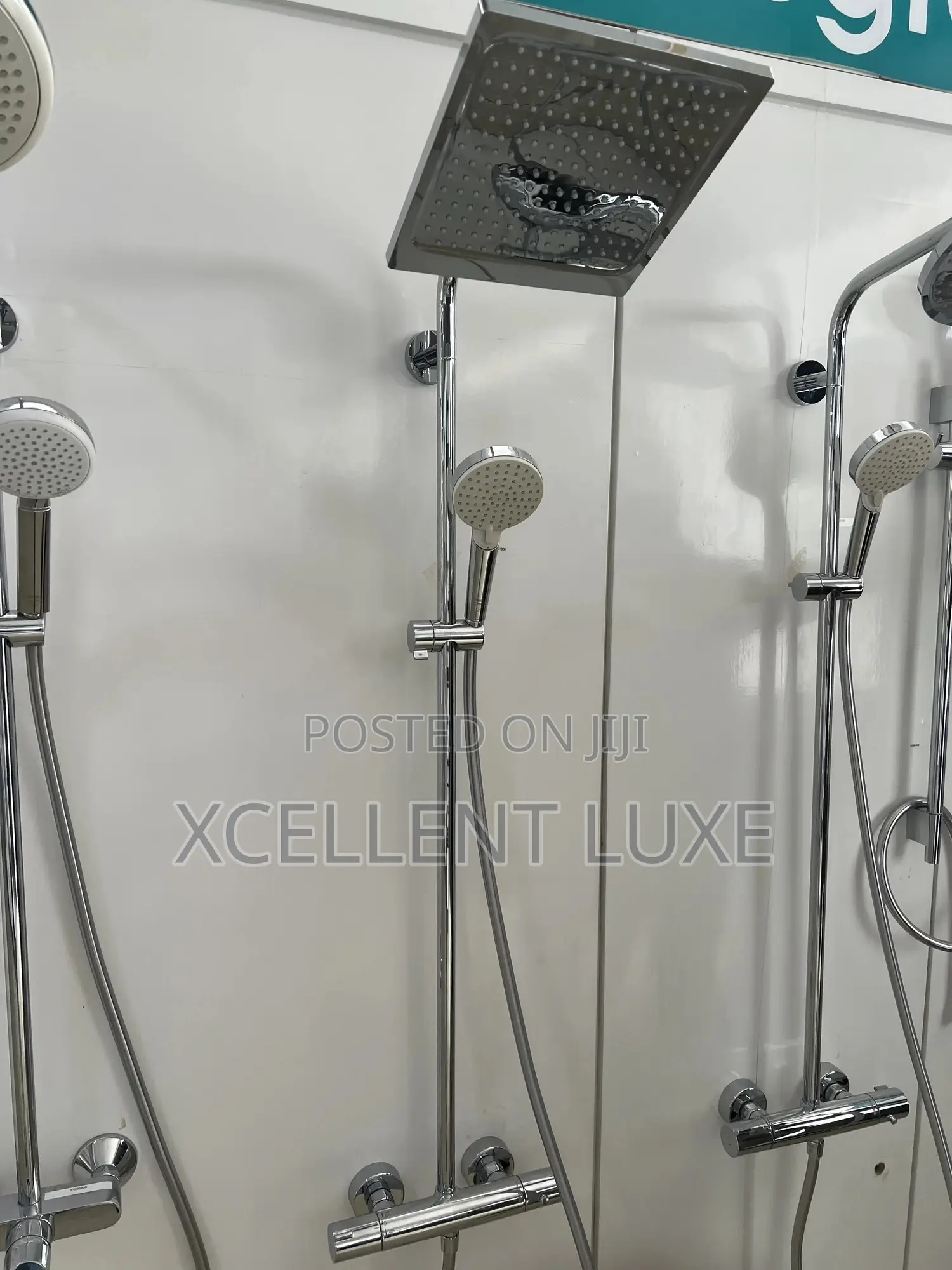 Handsgrohe Thermostatic Shower Mixer System on Chrome
