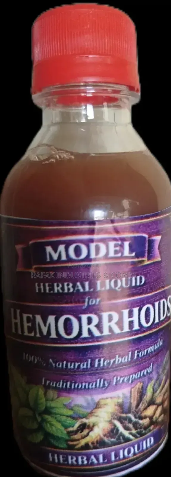 Model Herbal Liquid For Hemorrhoids