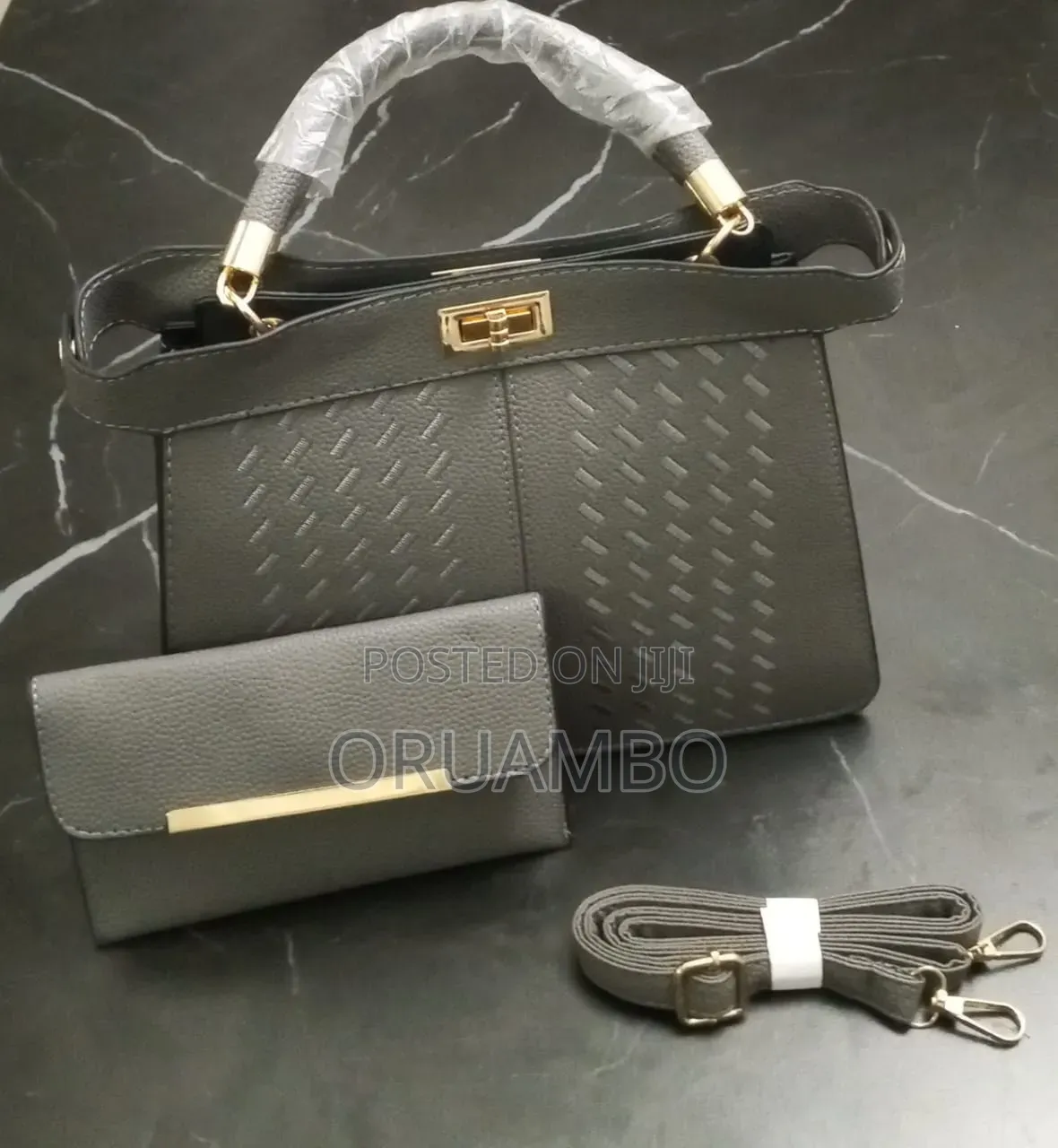 Gray Alba Bag