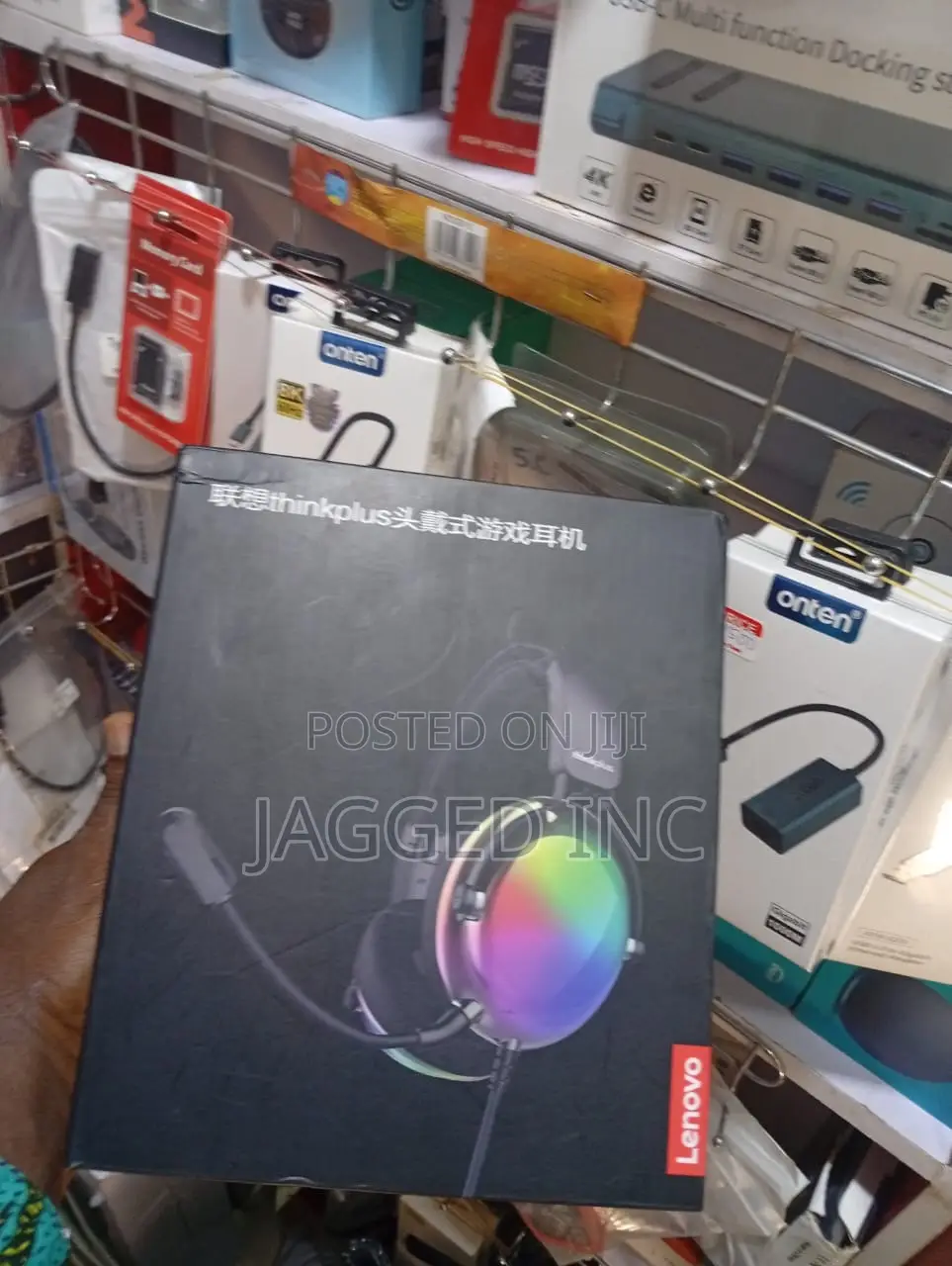 Lenovo Thinkplus G82b – Usb Wired Gaming Headset Rgb Lighting