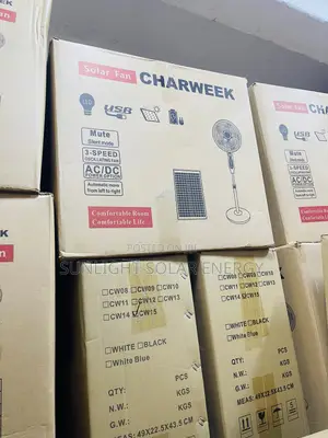Ac/Dc Charweek Standing Fan