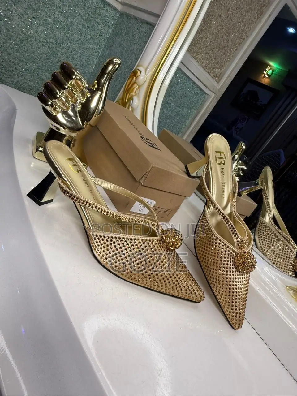 Luxury Gorgeous Plus Size Halfshoe