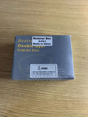 Double-Layer Dental Retainer Box
