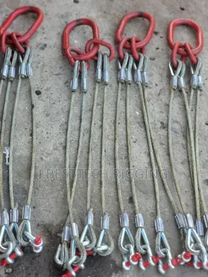 4legged 2tons Sling Wire Rope With End Pressing