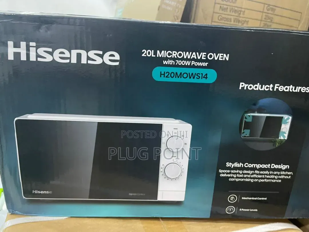 Hisense 20l Compact Microwave – Efficient Cooking Solution