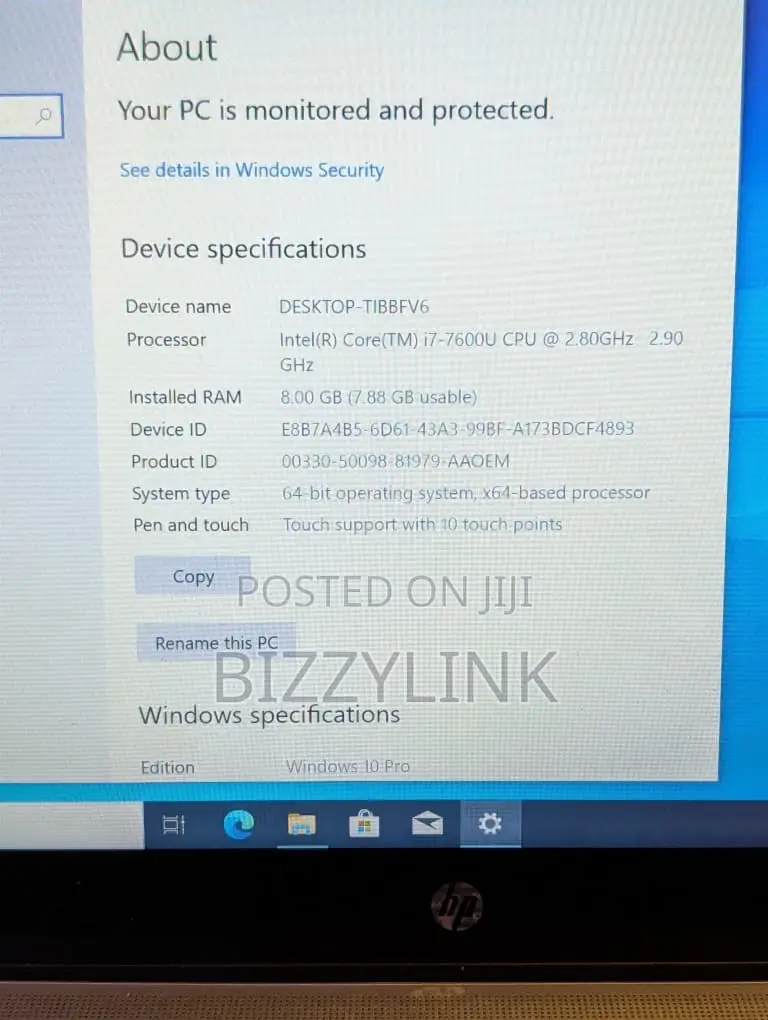 Laptop HP EliteBook 820 G4 8GB Intel Core i7 SSD 256GB