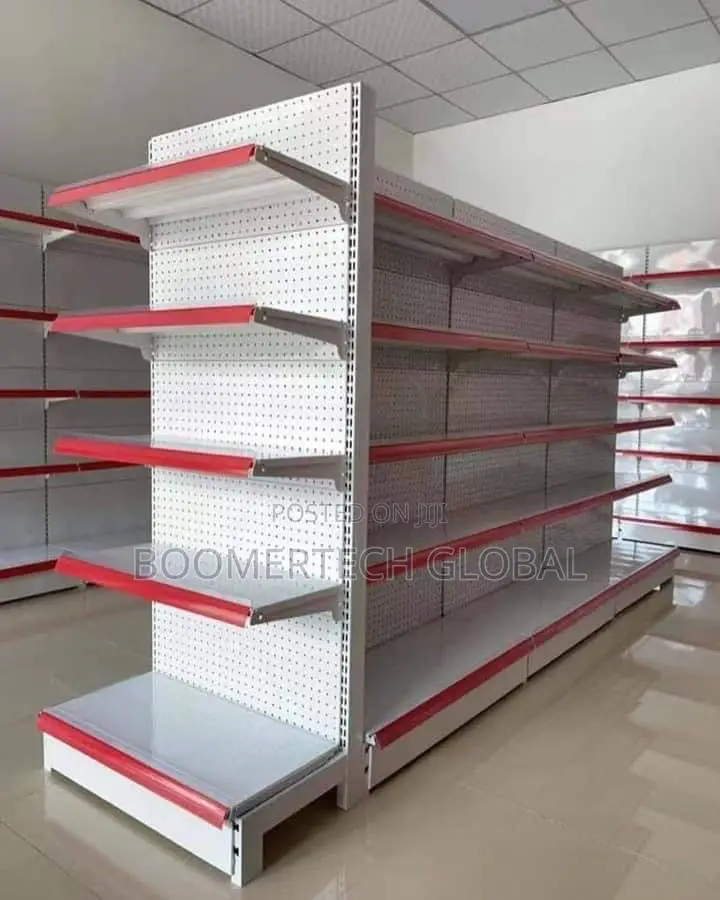 Single Side Store Shelves