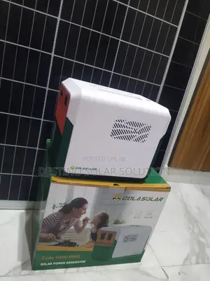 Cola Solar Generator 3.6kwh | Portable Power Station | No Fuel Needed