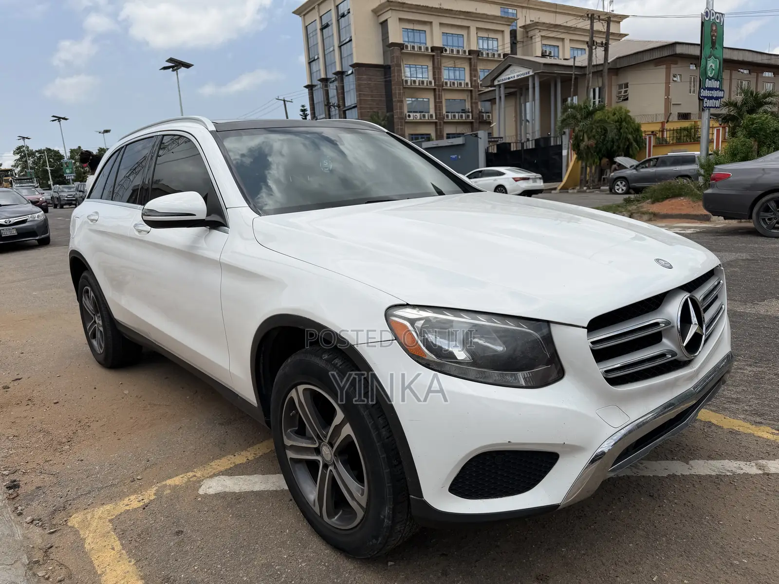 Mercedes-Benz GLC-Class 2017 White
