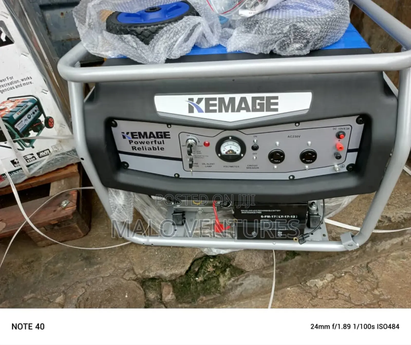 3.5kva Kemage Remote Start Generator