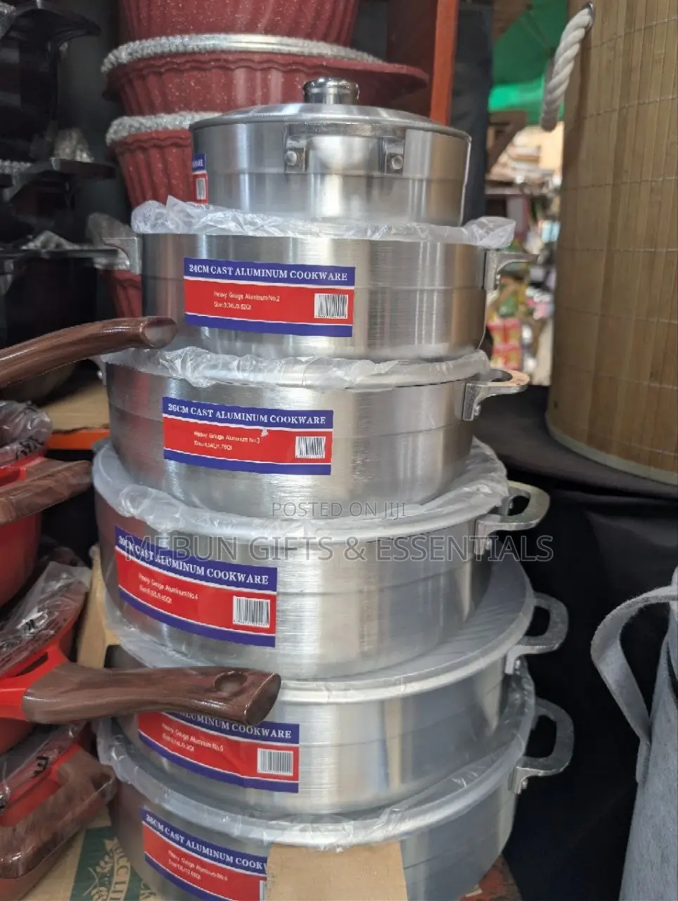 Aluminum Cooking Pot Set