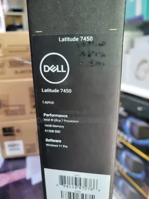 New Laptop Dell Latitude 7450 16GB Intel Core Ultra 7 SSD 512GB