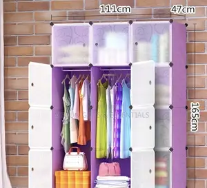 3door Diy Cube Wardrobe