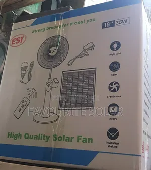 Est 18inch Solar Fan