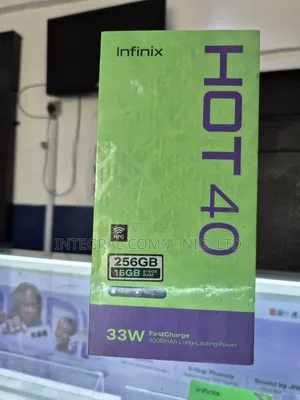 New Infinix Hot 40 256 GB Gold