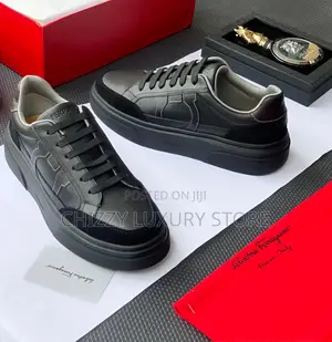 Salvatore Ferragamo Quality Luxury Men Sneakers