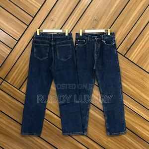 Deep Indigo Classic Straight-Leg Jeans