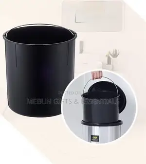 Pedal Trash Can With Inner Bucket