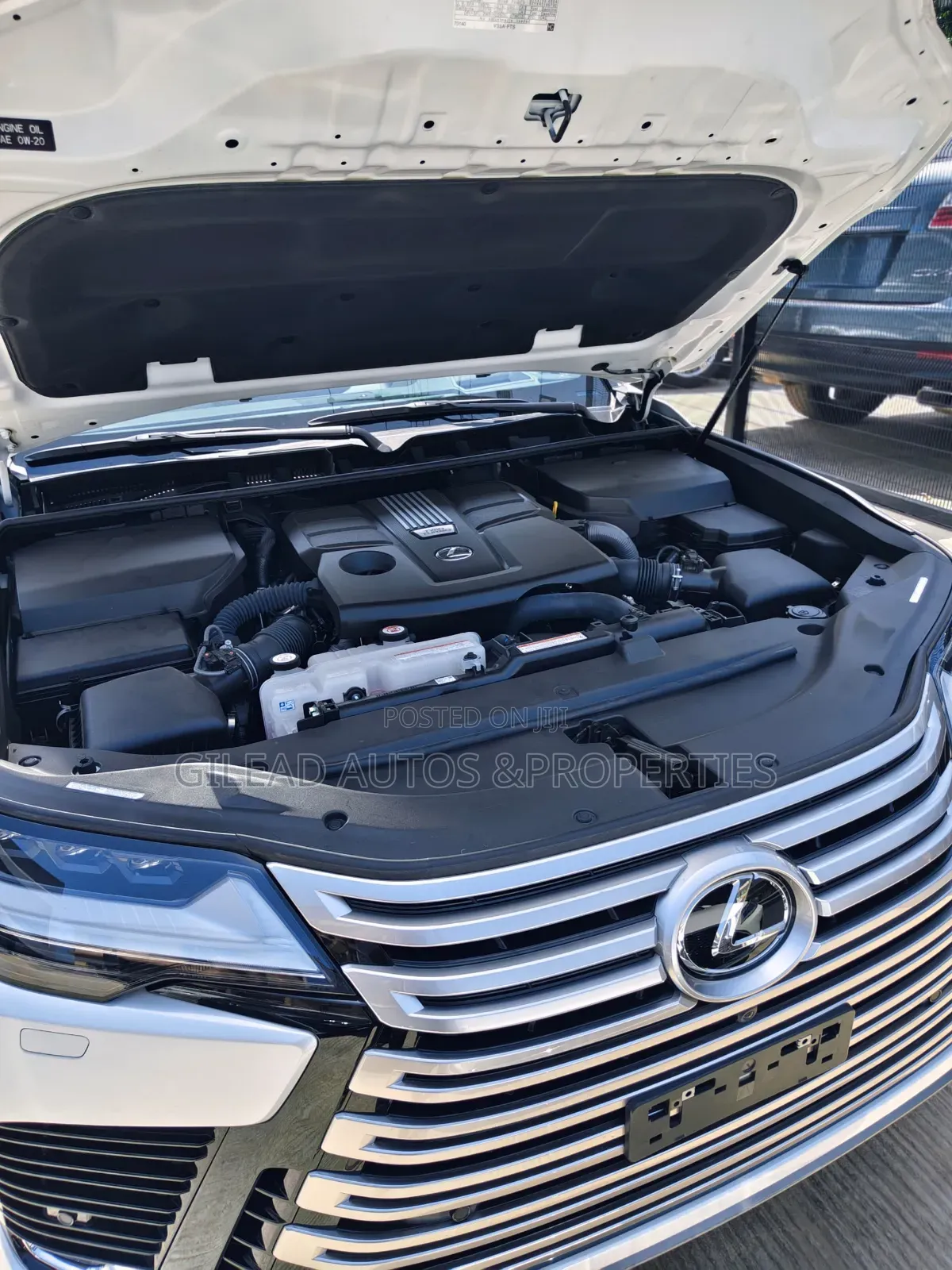New Lexus LX 600 2025 White