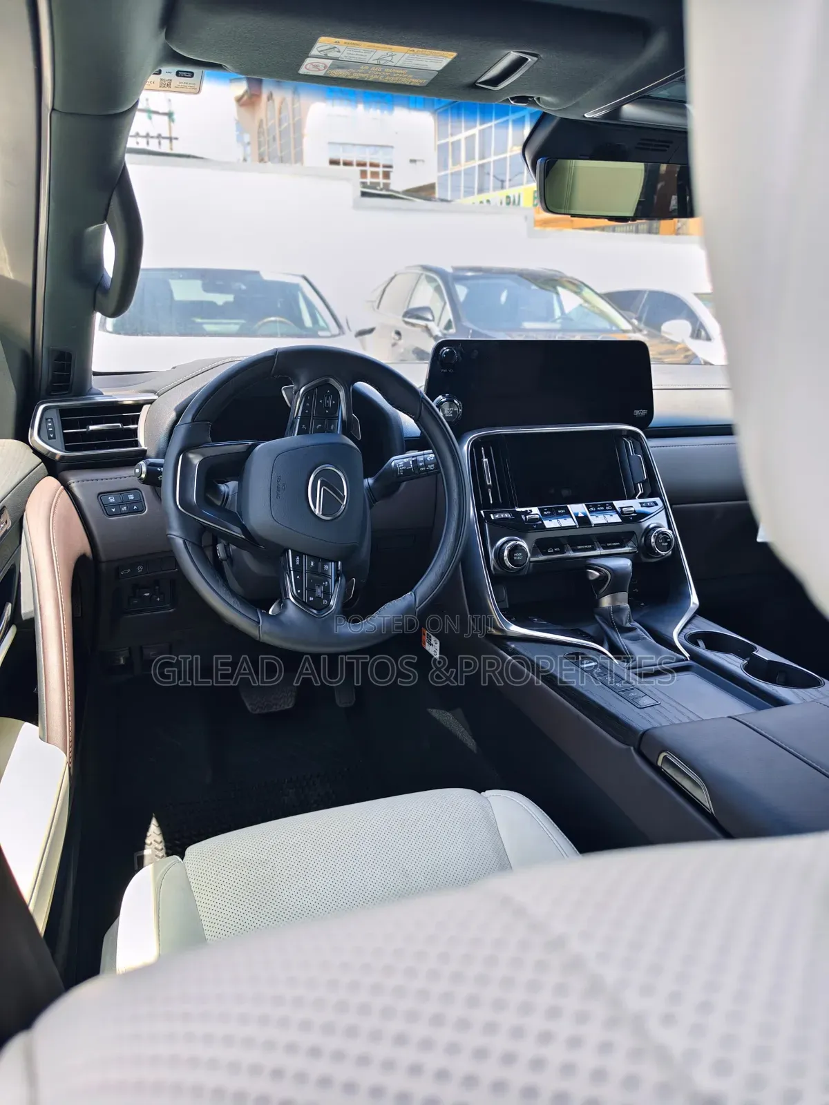 New Lexus LX 600 2025 White