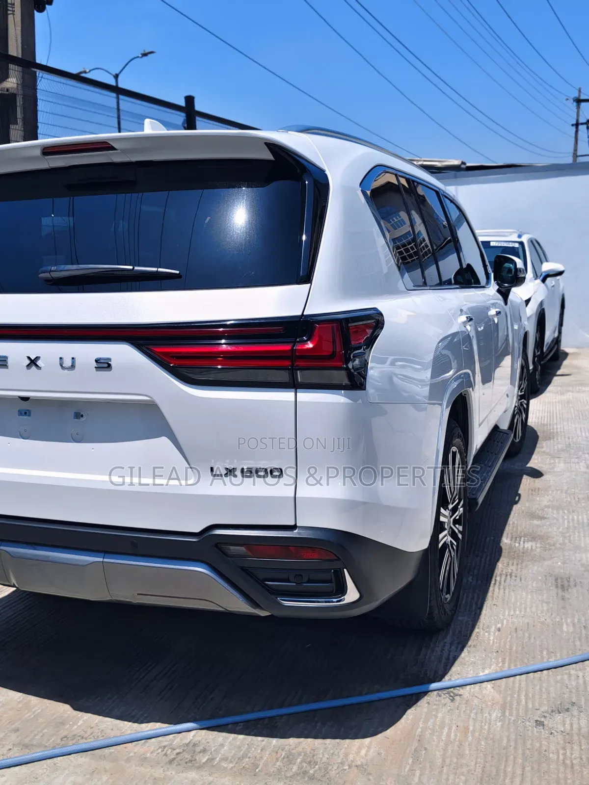 New Lexus LX 600 2025 White