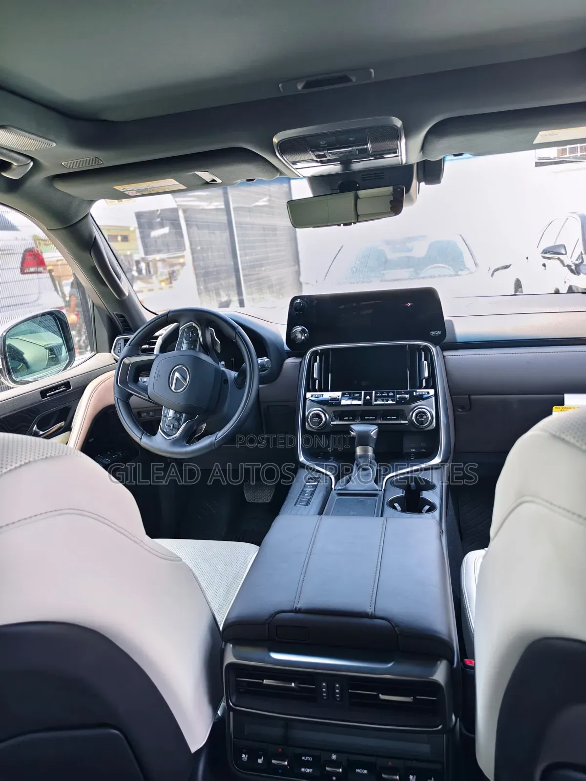 New Lexus LX 600 2025 White