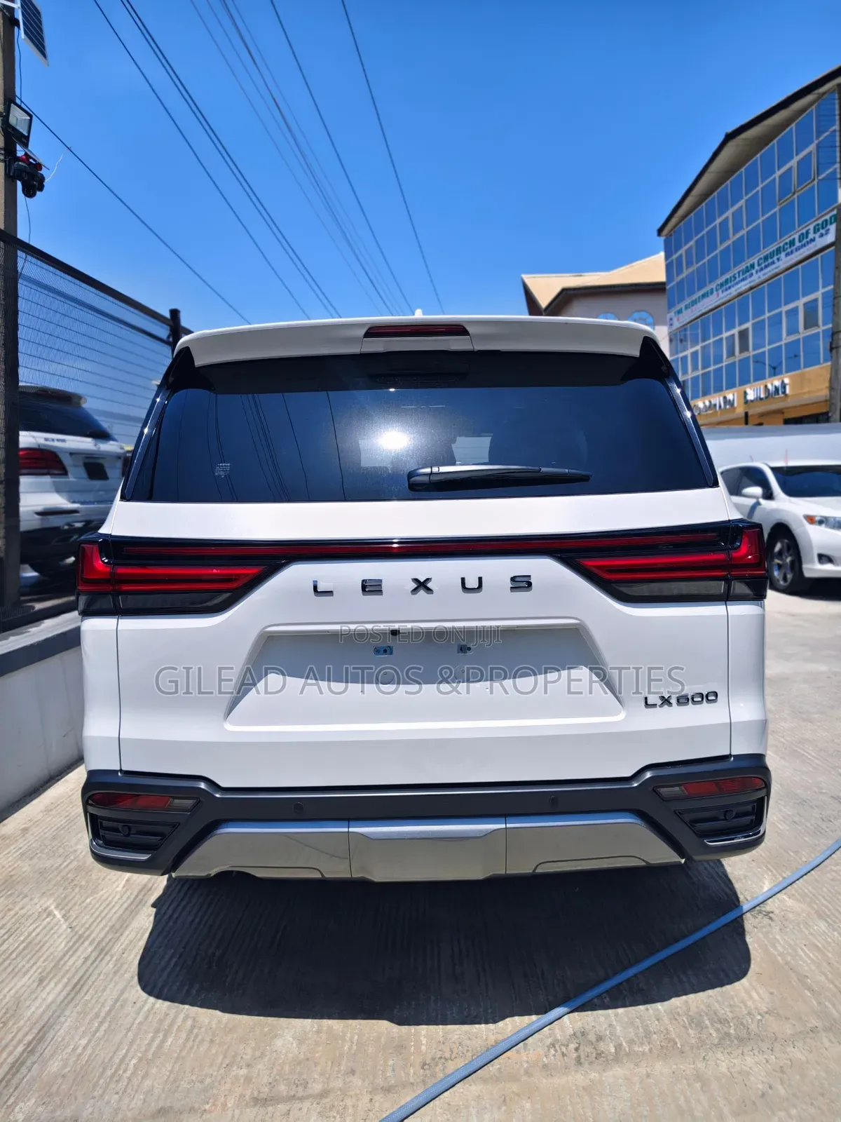 New Lexus LX 600 2025 White