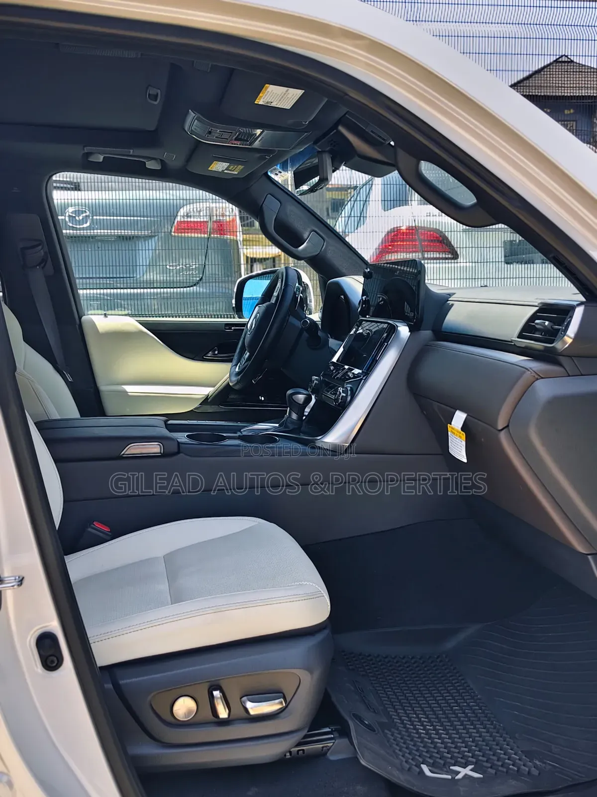 New Lexus LX 600 2025 White
