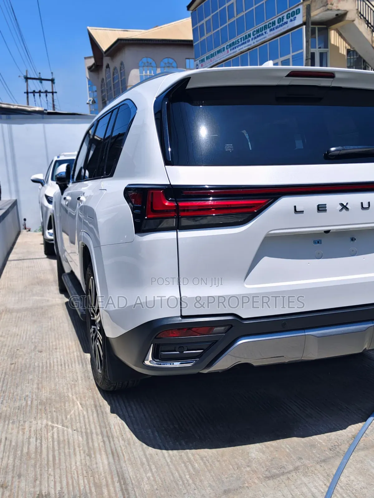 New Lexus LX 600 2025 White