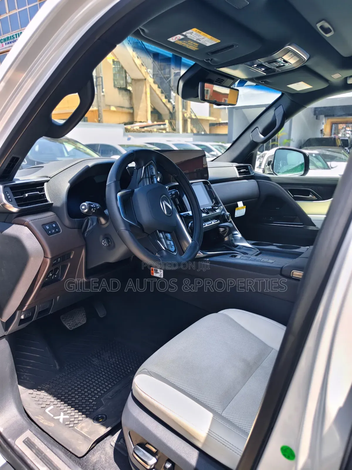New Lexus LX 600 2025 White