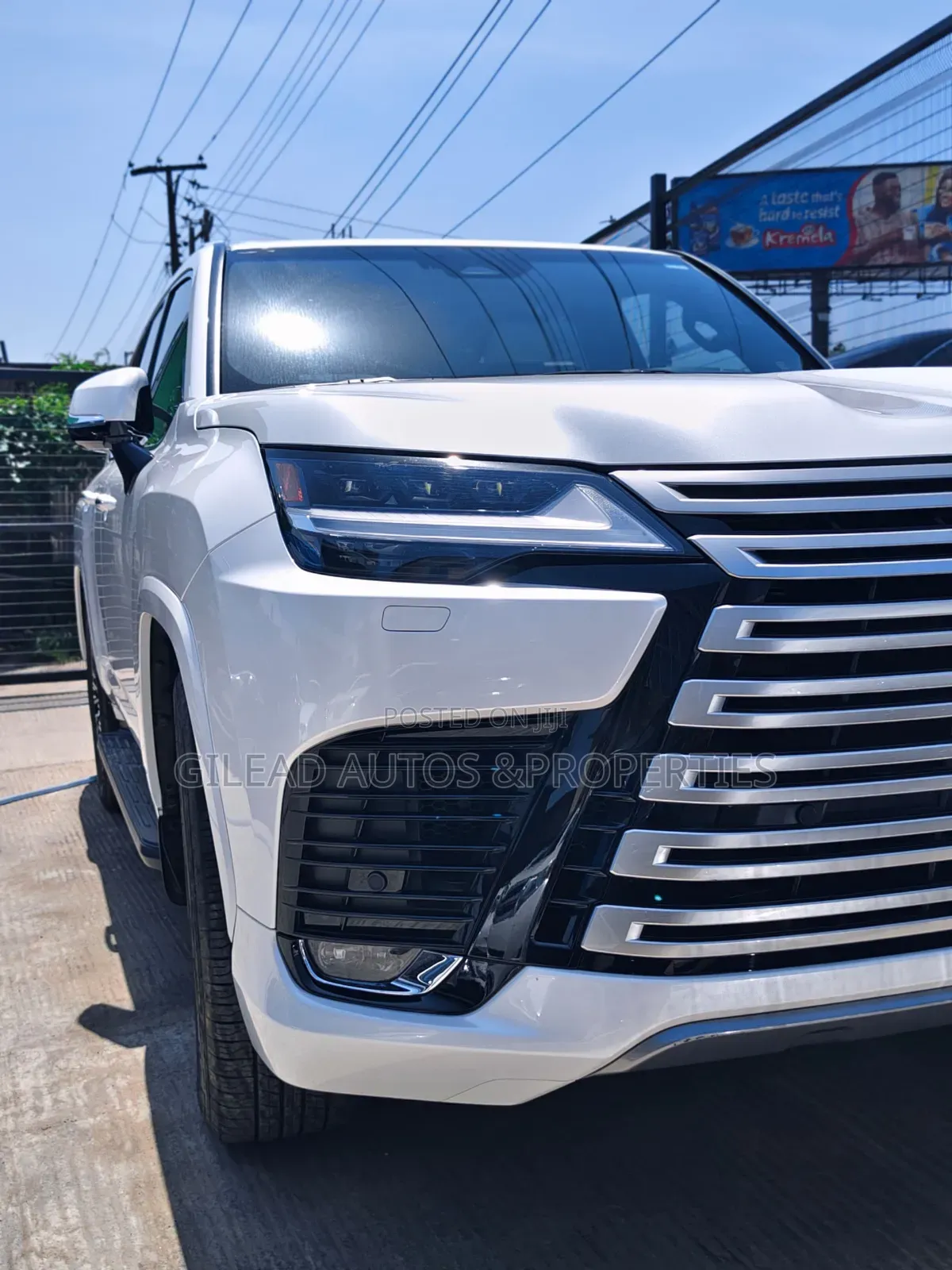New Lexus LX 600 2025 White