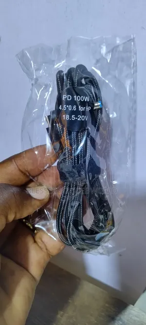 Type C to Hp Blue Pin Mouth Pd 100w Laptop Charger Cable for Powerbank