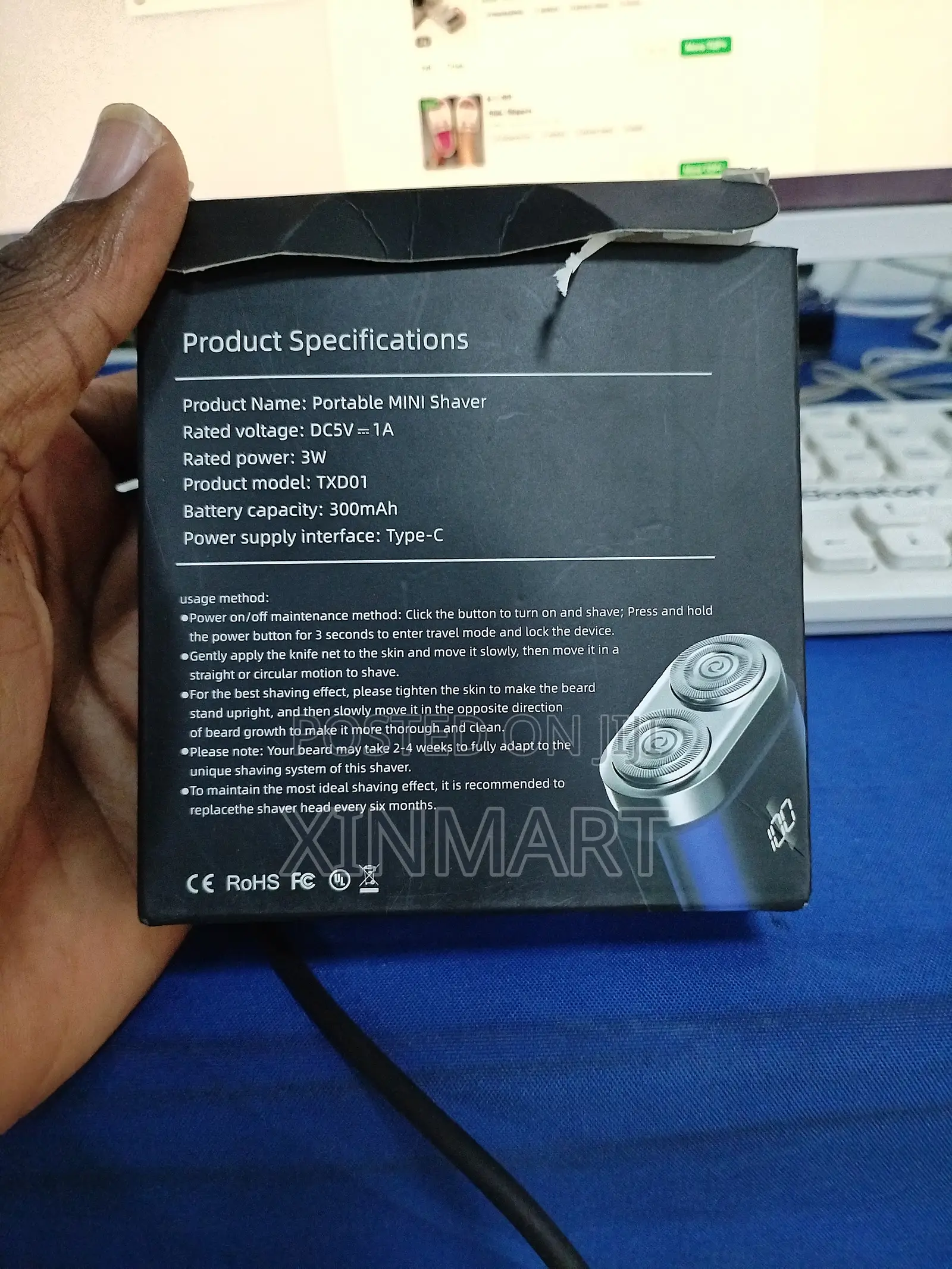 Portable Shaver