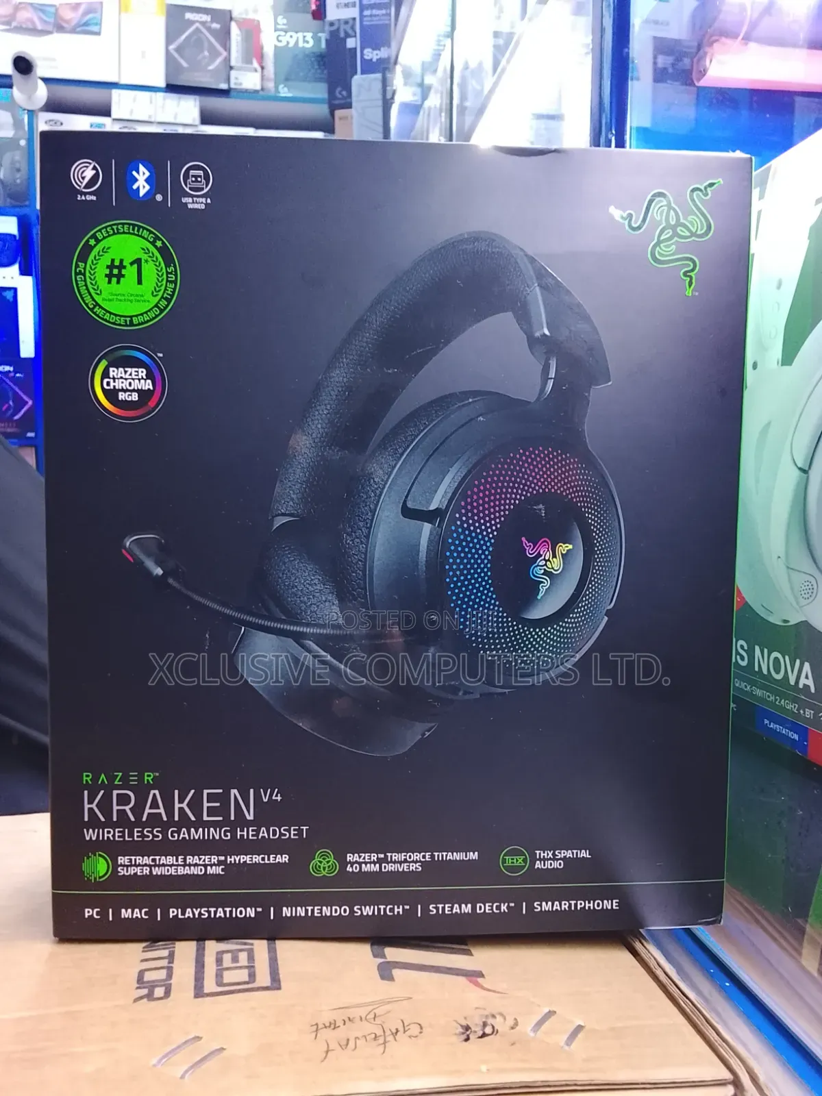 Kraken V4 Wireless Gaming Headset