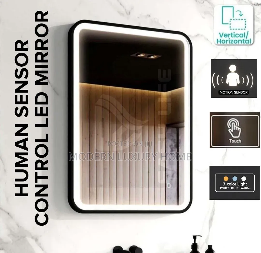 Sensor Mirror With Led Lights