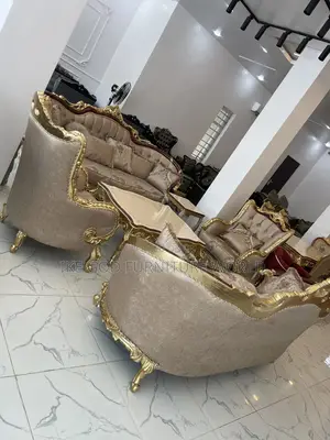 Set of Sofa and 8seater Turkey Royal Fabric Sofa Chair