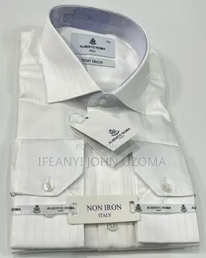 Original Quality Men White Shirt