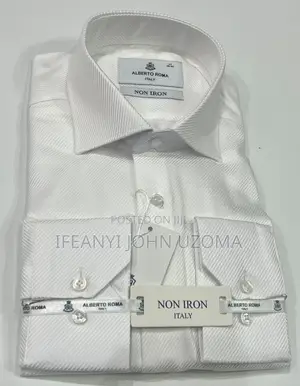 Original Quality Men White Shirt