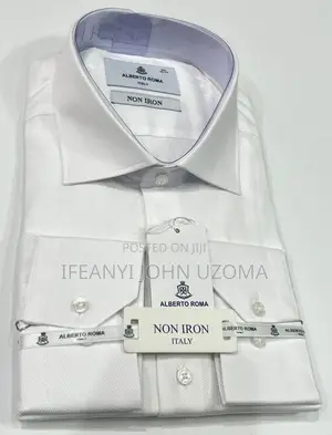Original Quality Men White Shirt