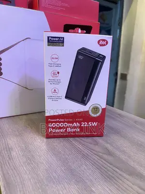 Itel Powerpulse 40,000mah, 22.5w Powerbank