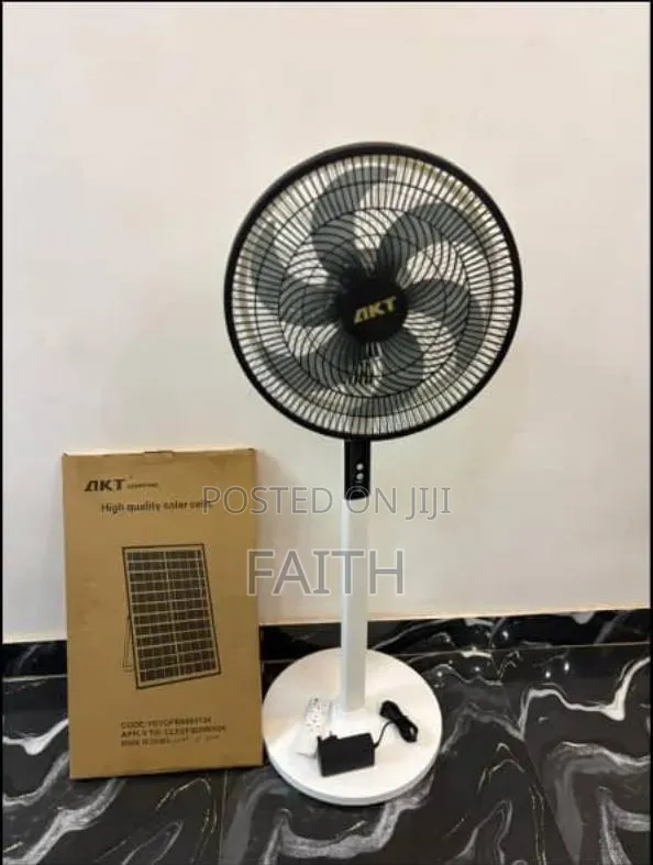 Solar and Rechargeable Fans